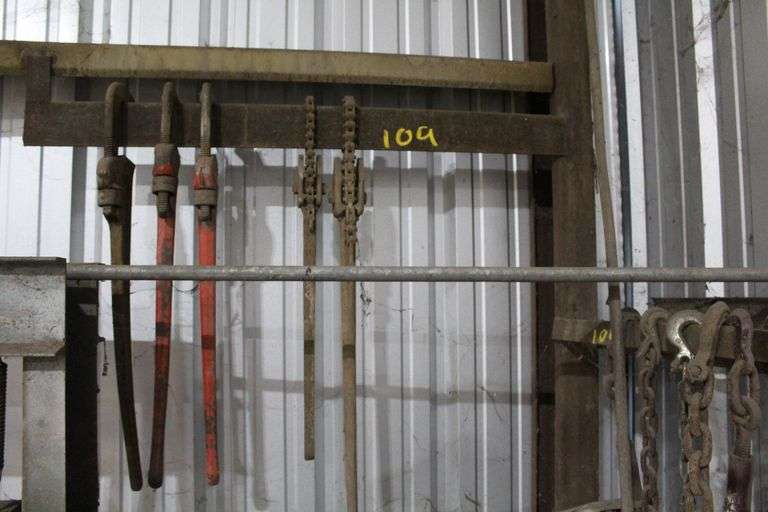 36" PIPE WRENCHES AND CHAIN BINDERS