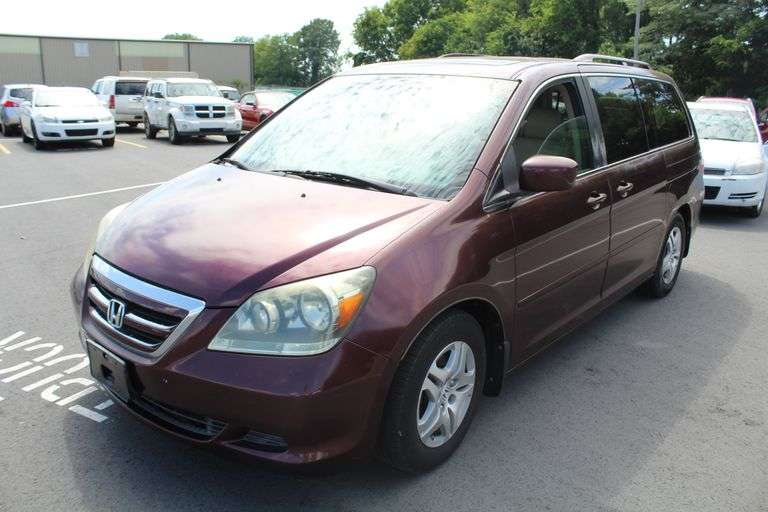 2007  HONDA  Odyssey  5FNRL38787B445499  Mileage:   192285