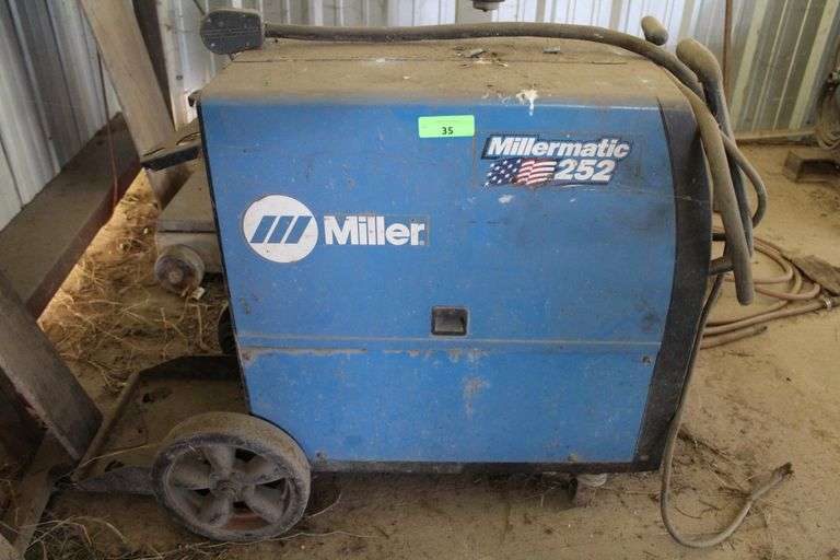 MILLER 252 WELDER, ELECTRIC