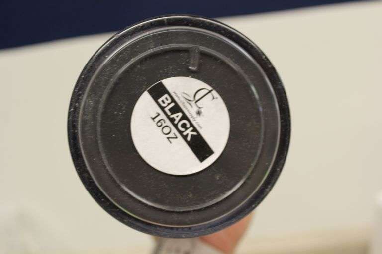 CLLAM DIP ACRYLIC POWDER 16OZ - BLACK