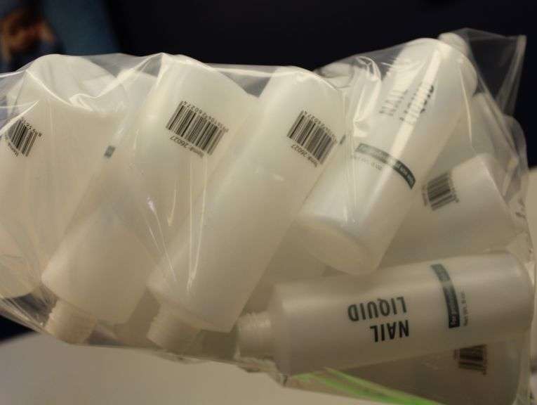 IMPRINTED 8oz BOTTLES - NAIL