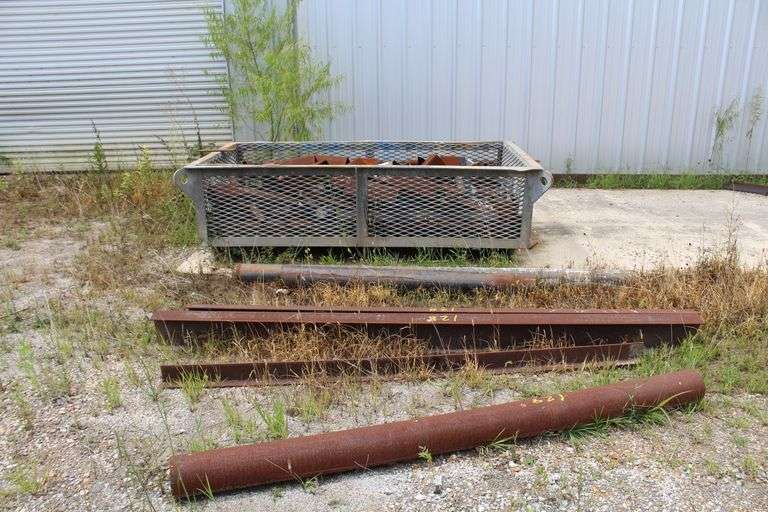 METAL BOX WITH CONTENTS