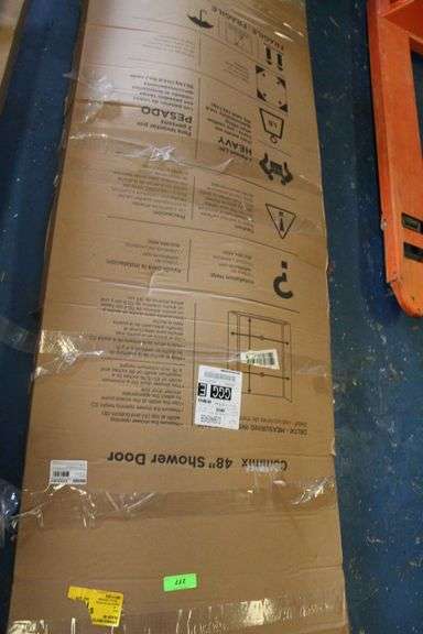 COMMIX MATTE BLACK 48" STORM DOOR