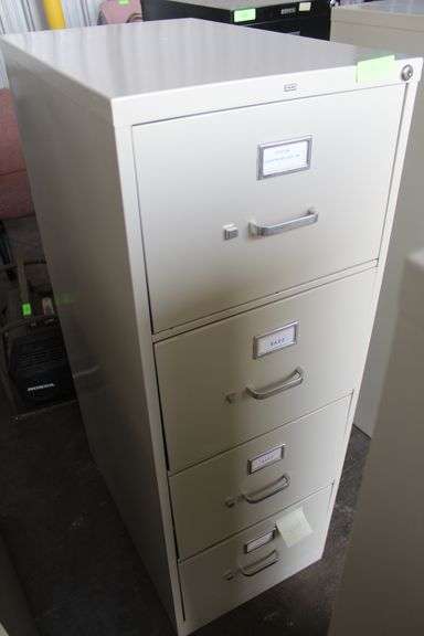 FOUR DRAWER VERTICAL FILE CABINETS