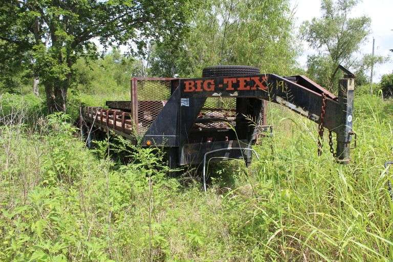 1998  BIG TEX  28' GOOSENECK TRAILER  4K8GX2024W1629166  Mileage: