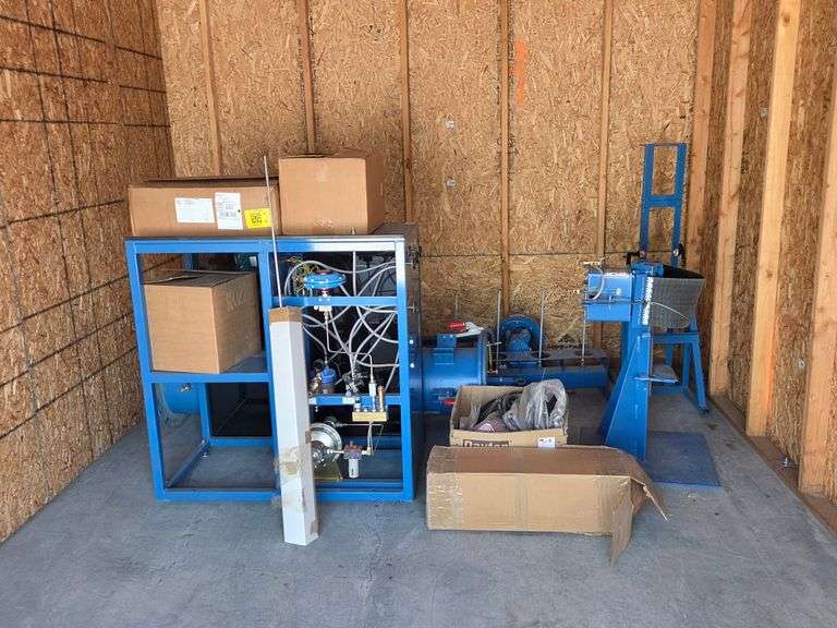 Hydrostatic Test Equipment Auction by order of SBA Lender Bank (Shelley, Idaho) 7-21-2025