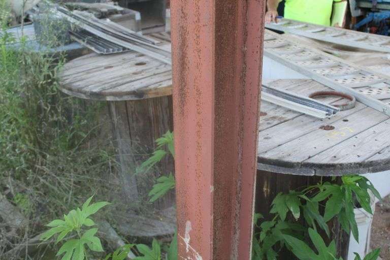 3-WOODEN WIRE SPOOLS