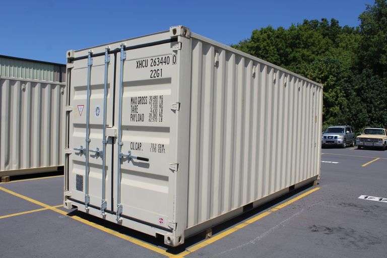 ONE TRIP (NEW) 20' SHIPPING CONTAINER