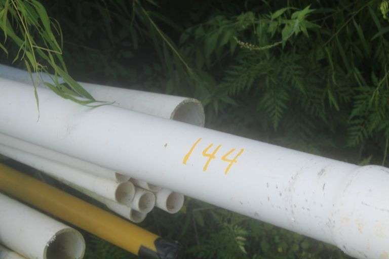 PVC SCH 40 PIPE- assorted