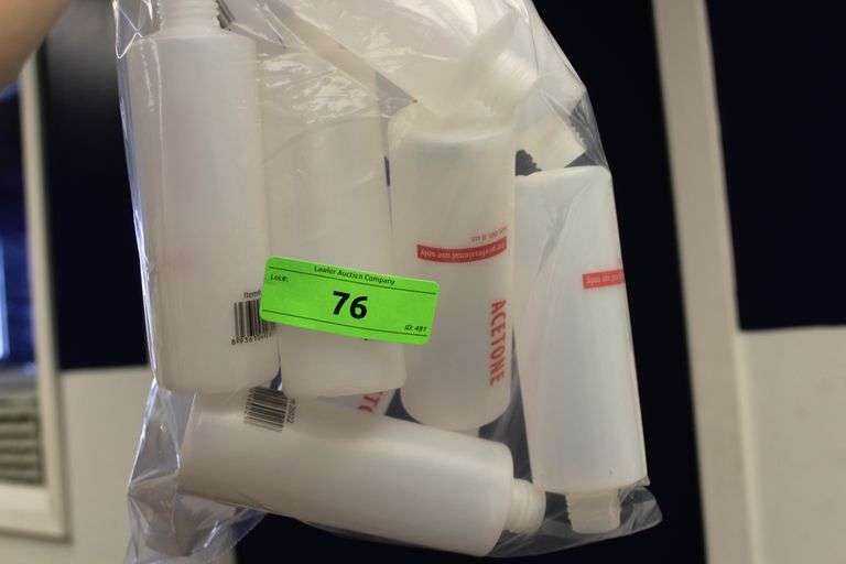 IMPRINTED 8oz BOTTLES - ACETONE