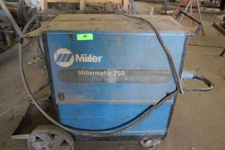MILLER MILLERMATIC 250 CV DC WELDING POWER SOURCE/WIRE FEEDER