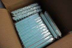 FUSION NAIL 2 SIDED SHINY BUFFER 320/400/3000 GRIT CASE OF 24 (12PKS OF 12)