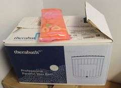 THERABATH PROFESSIONAL PARAFFIN BATH- MODEL TB6 - WITH 6PKS OF EUCALYPTUS ROSEMARY MINT  AND 1 EXTRA