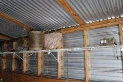 METAL SHED 12'x24' WITH CONTENTS