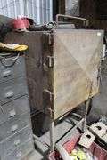 METAL BOX WITH WELDING RODS INCLUDED
