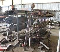 PIPE RACK WITH CONTENTS