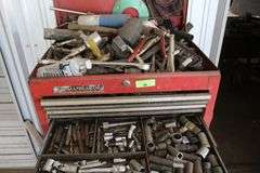 CRAFTSMAN TOOL BOX WITH TOOLS