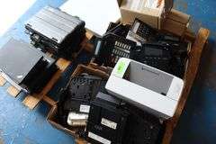 PALLET OF MISC - 4 GETAC LAPTOP, 12 TELEPHONES, 7 LAPTOPS, SOPHOS SWITCH