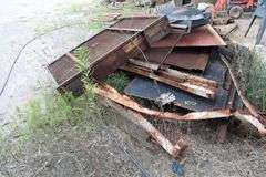 All unlotted scrap on property, to be removed within 30 days by buyer.