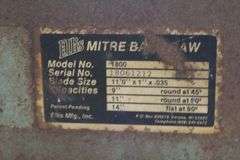 ELLIS MITRE BAND SAW, MODEL 1800