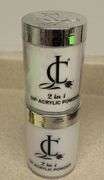 CLLAM DIP ACRYLIC POWDER 16OZ - CRYSTAL CLEAR &  WHITE (1 EACH)