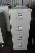 FOUR DRAWER VERTICAL FILE CABINETS