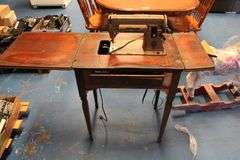 Singer Sewing Machine and Rocking Horse