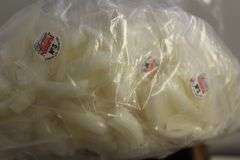 LOT OF LAMOUR NATURAL NAIL TIPS IN ASSORTED SIZES FROM 0-10, WITH STORAGE CONTAINER