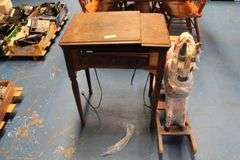 Singer Sewing Machine and Rocking Horse