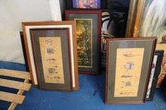 MISC Paintings, Pictures, Radio, and Seiko Clock