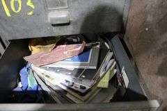 FILE CABINETS WITH CONTENTS