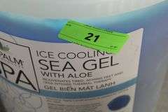 ICE COOLING SEA GEL WITH ALOE VERA FOR PEDICURE - 5 GAL