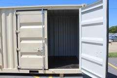 ONE TRIP (NEW) 20' SHIPPING CONTAINER WITH SIDE DOOR ENTRY