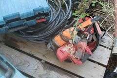 LADDER 6', DRILL PRESS, WATER PUMP