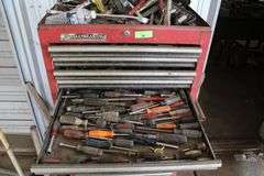 CRAFTSMAN TOOL BOX WITH TOOLS