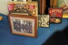 MISC Paintings, Pictures, Radio, and Seiko Clock