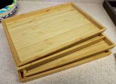 IKEA WOOD SPA TRAYS