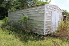 METAL SHED 12'x24' WITH CONTENTS