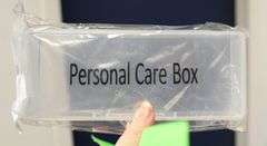 LOT OF 23 PERSONAL CARE STORAGE BOXES & 10 COTTON STORAGE JARS (33PCS TOTAL)