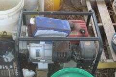 LADDER 6', DRILL PRESS, WATER PUMP