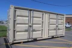 ONE TRIP (NEW) 20' SHIPPING CONTAINER WITH SIDE DOOR ENTRY