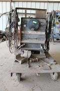 LINCOLN ELECTRIC IDEALARC 250 WELDER WITH CART