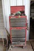 CRAFTSMAN TOOL BOX WITH TOOLS