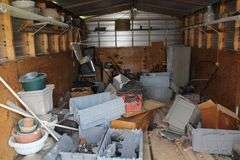 METAL SHED 12'x24' WITH CONTENTS