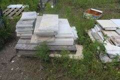 BRICKS & MARBLE SLABS