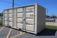 ONE TRIP (NEW) 20' SHIPPING CONTAINER WITH SIDE DOOR ENTRY