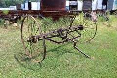VINTAGE HAY RAKE - Lawler Auction Company