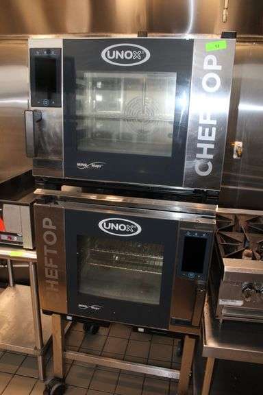 CHEFTOP 2-UNIT CONVI OVEN SET UP WITH STAND (GAS)