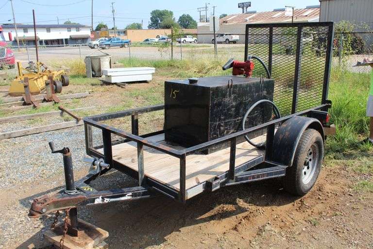 2009 8' x 4' 100gal FUEL TRAILER SDTB408169M000519 Mileage: