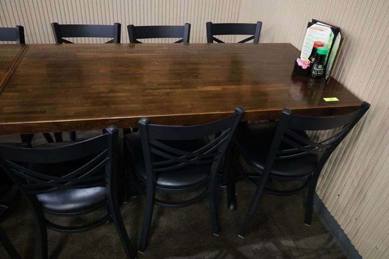 TABLE WITH 6 CHAIRS